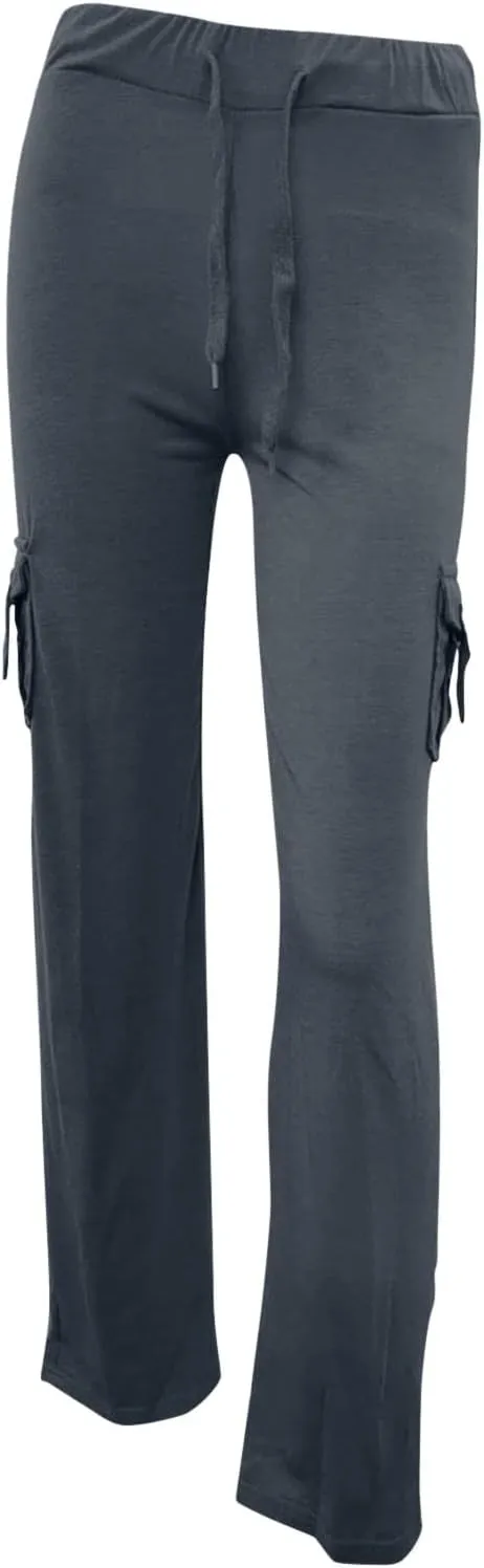 Wide Leg Yoga Pants Trouser Style Women Bootcut Flare Leggings High Waisted Workout Casual Plus Size Cargo Yoga Pant